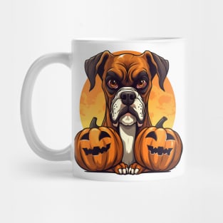 Halloween Boxer Dog #4 Mug